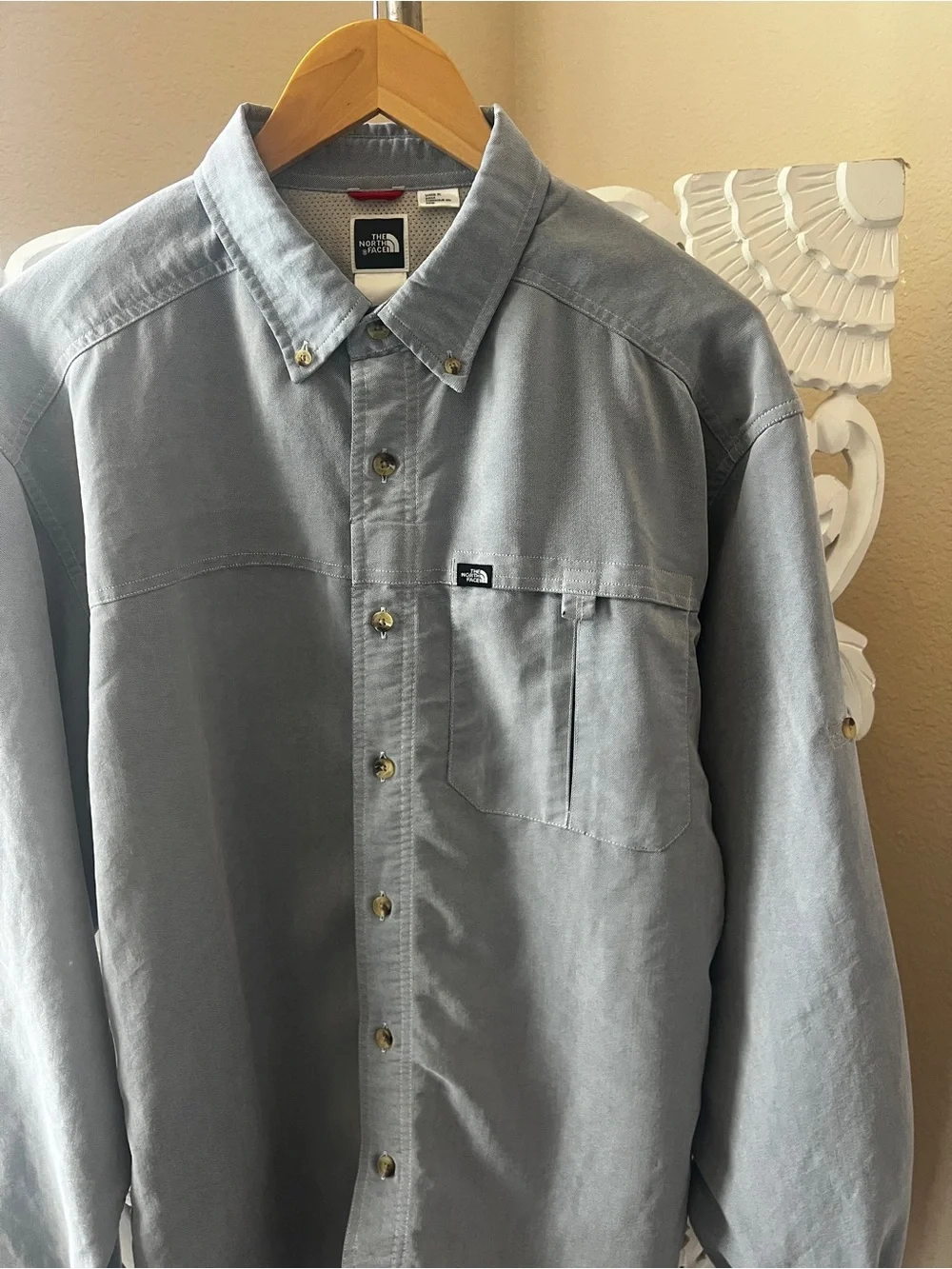 The North Face button front